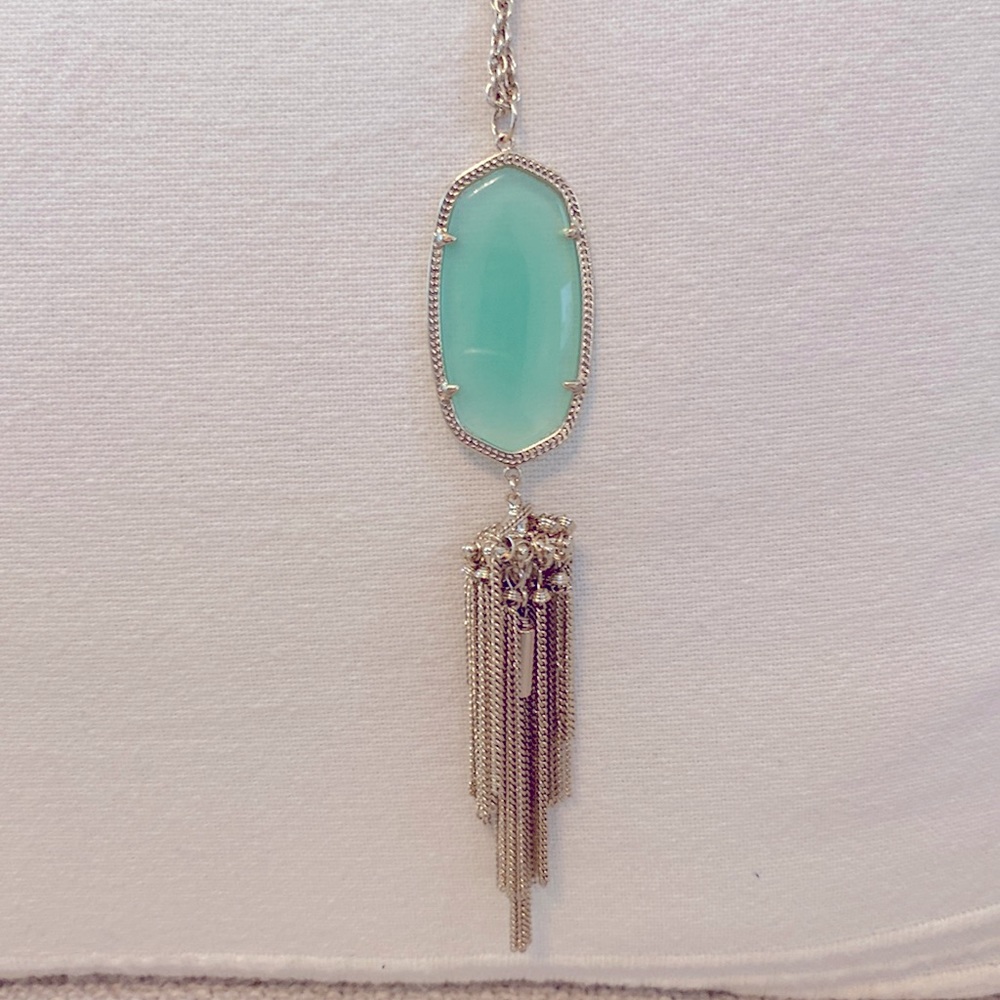 Kendra Scott Necklace with Teal Stone
